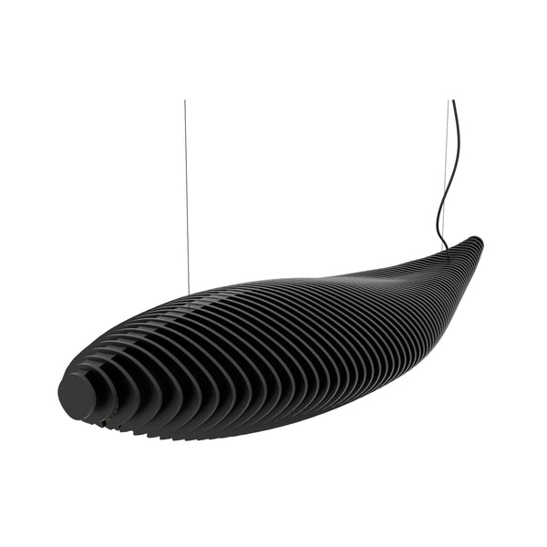 Suspension Fish, noir