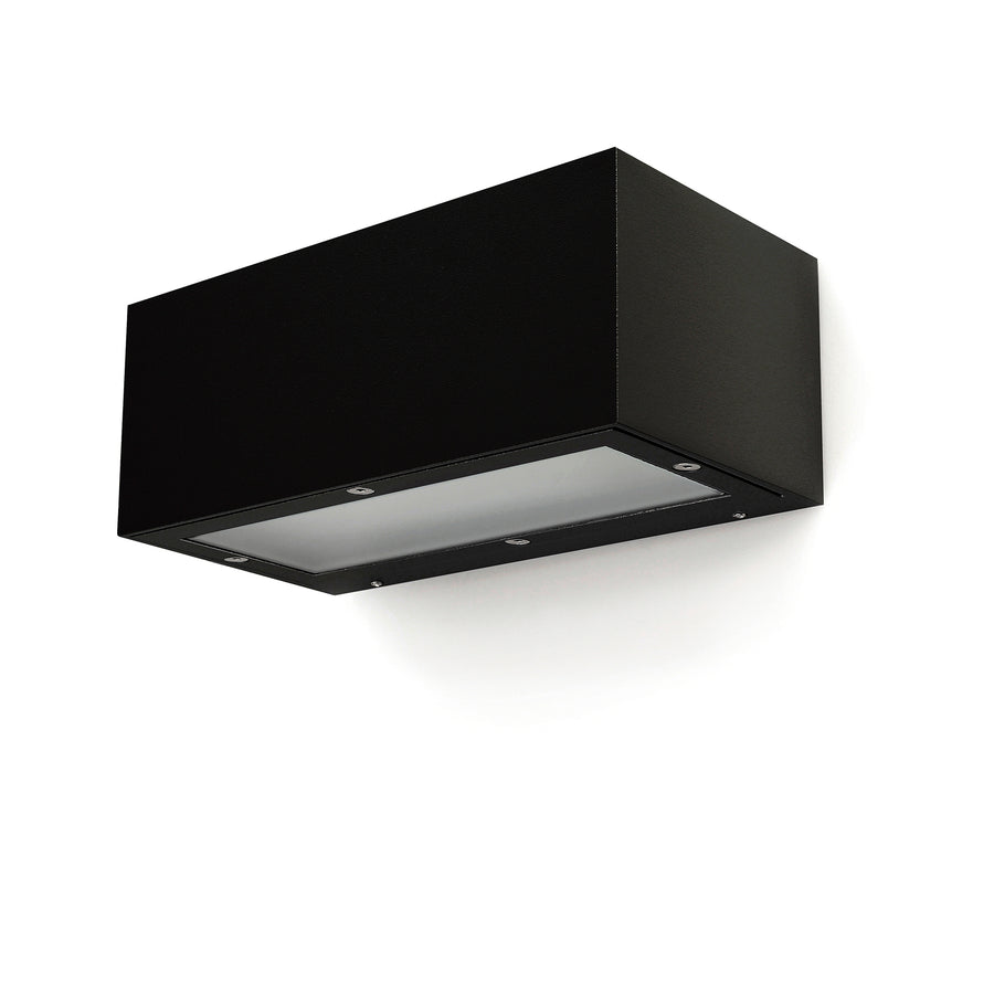Applique extérieure Isora 2 lumières up-down IP65, L 20,6 cm, Dali, 8,30 W, 4000 K