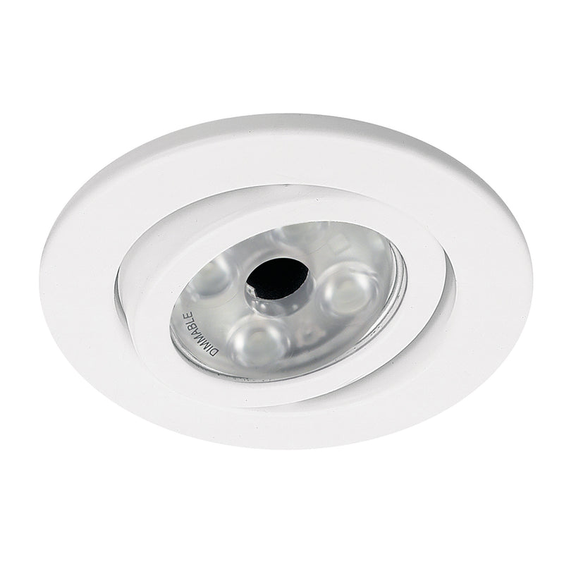 Spot encastrable orientable Kos rond, pour ampoule GU10