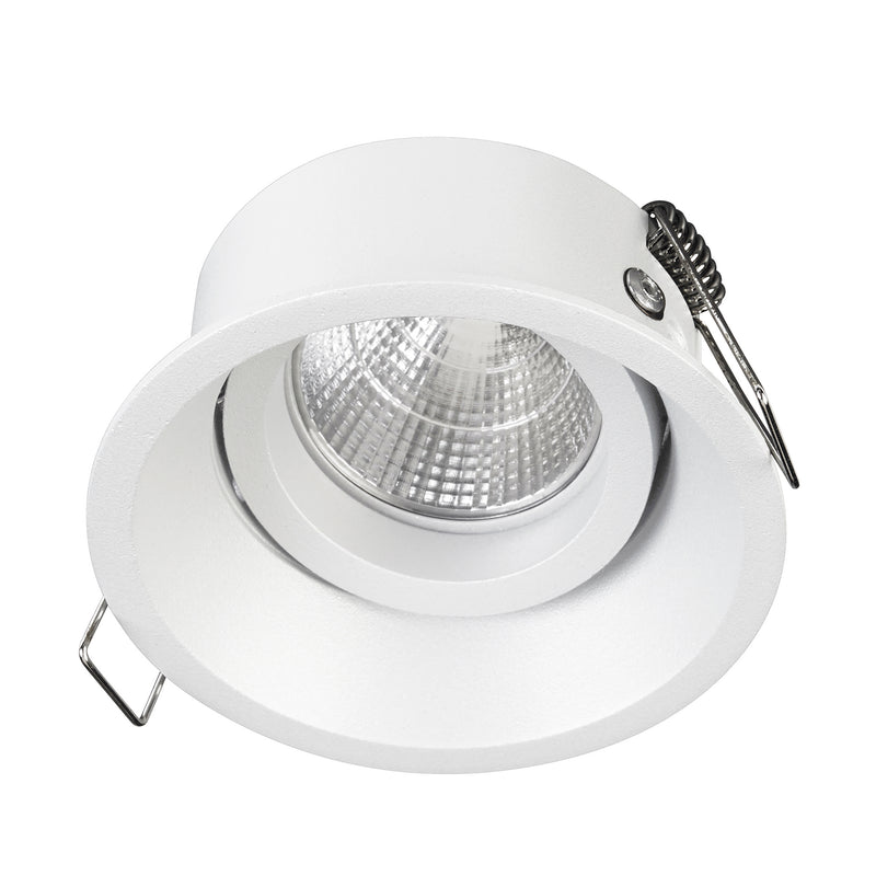Spot encastrable orientable Leda rond, pour ampoule GU10