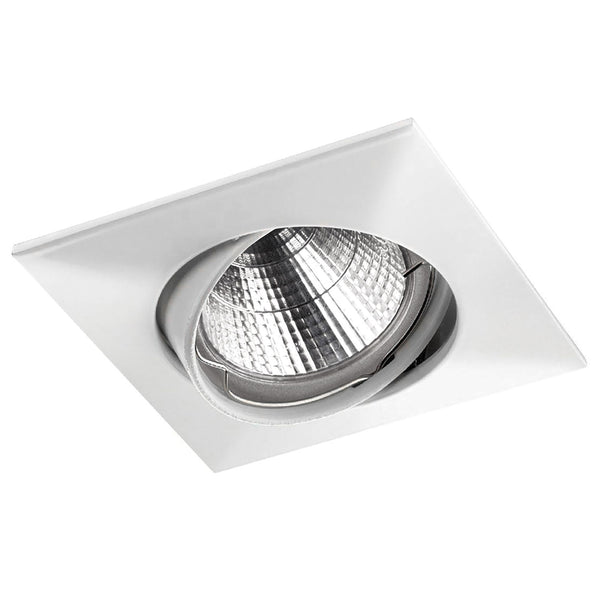Spot encastrable orientable Nix carré, pour ampoule GU10