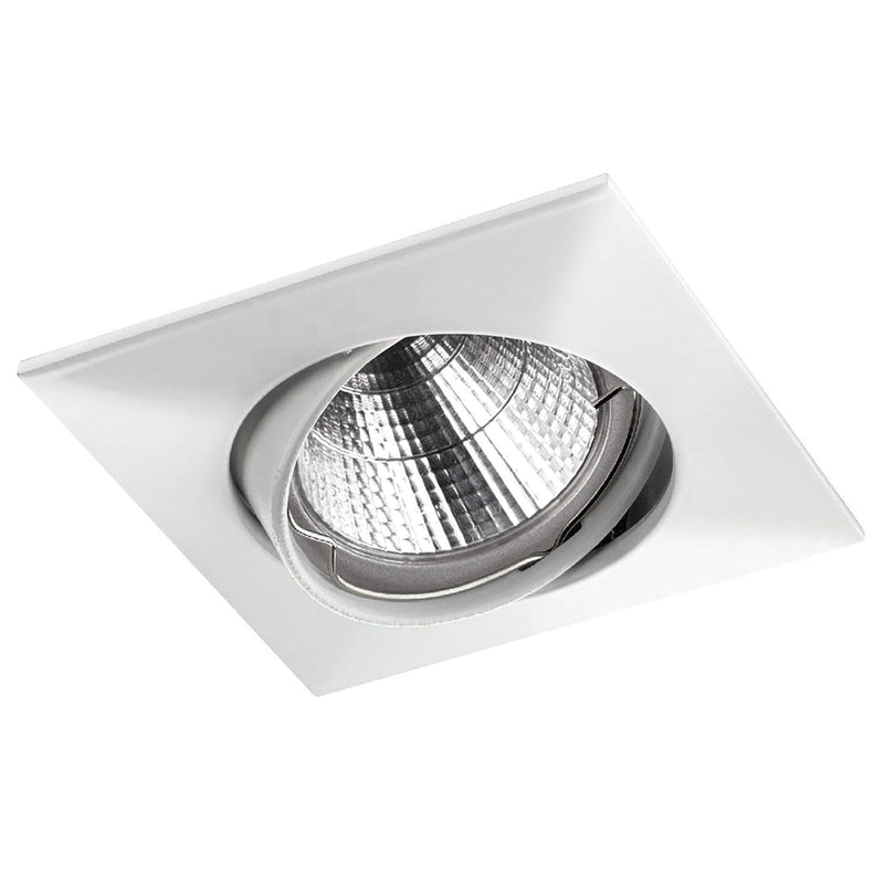 Spot encastrable orientable Nix carré, pour ampoule GU10