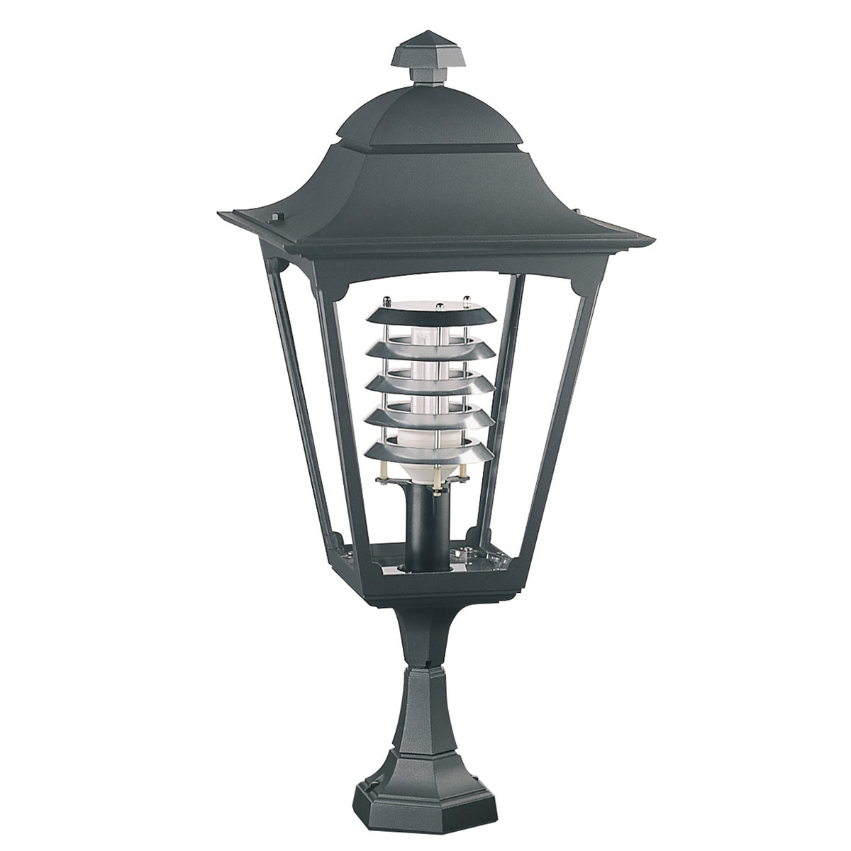 Borne extérieure Quadra IP44, anthracite, H 72 cm