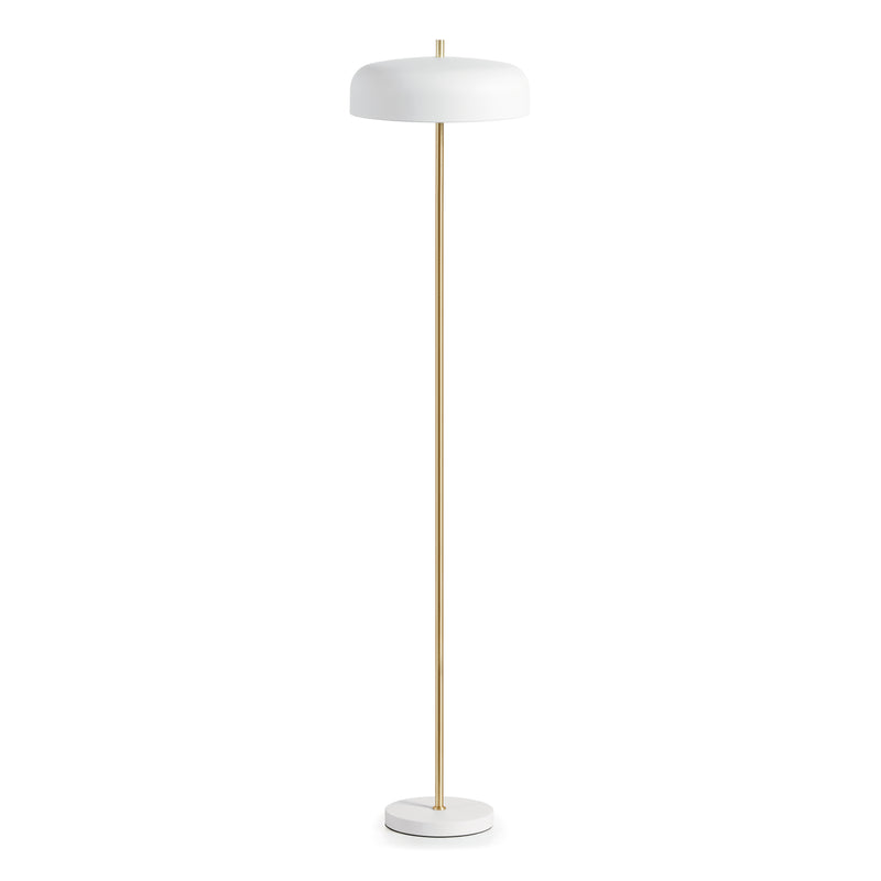 Lampadaire Taichi 2 lumières, blanc