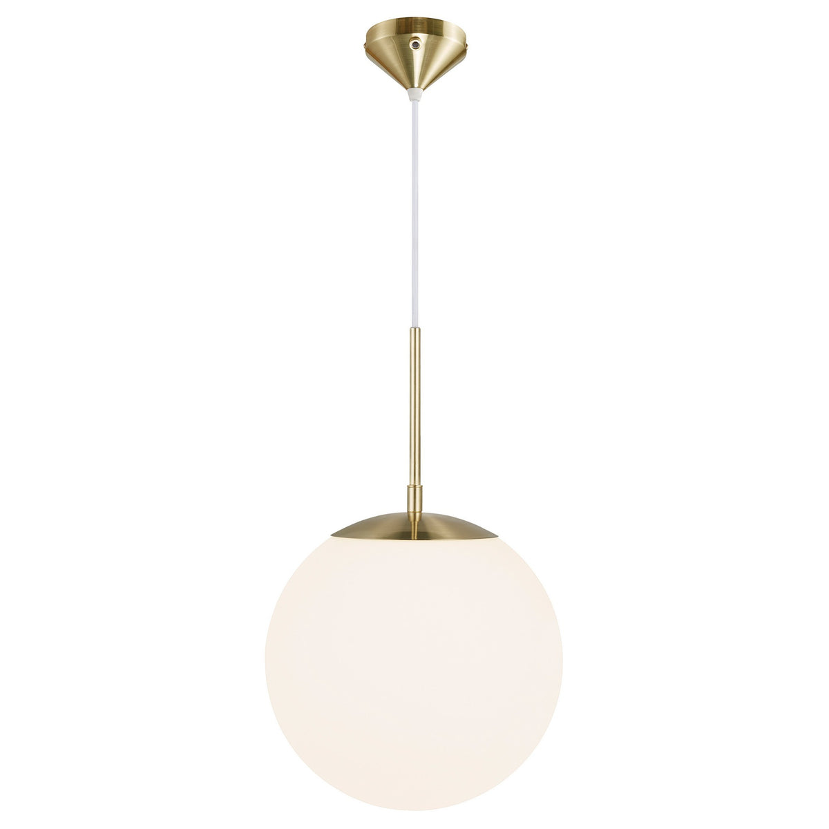 Suspension Grant 25 laiton, verre