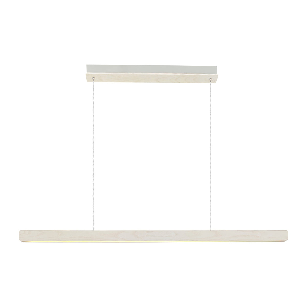 Suspension LED Ilgas, bois