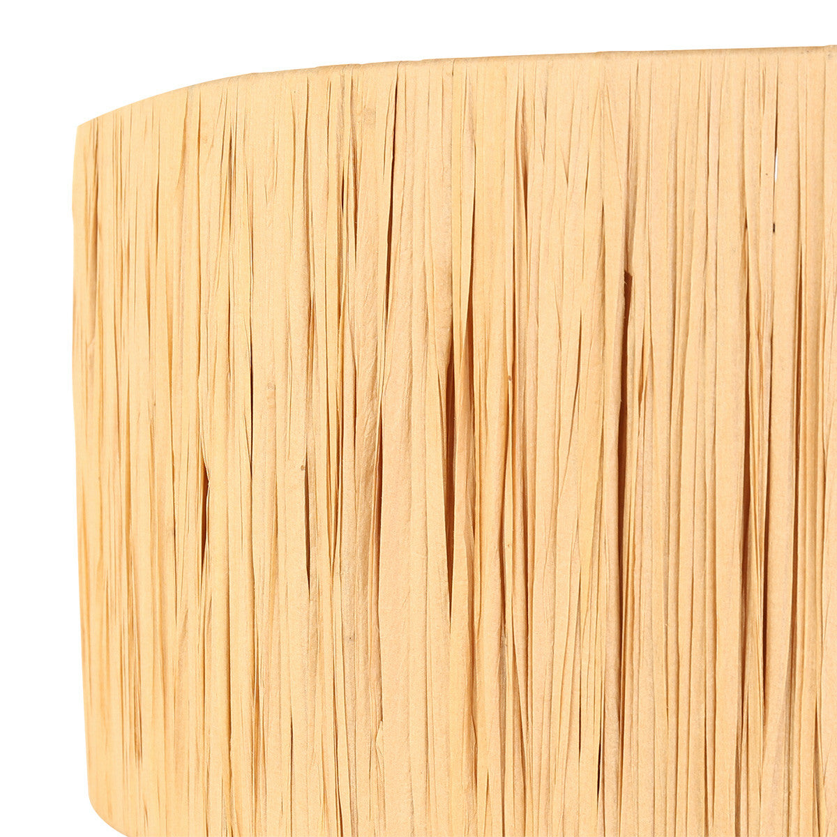 Gros plan sur la texture des fibres tressées et leurs nuances dorées