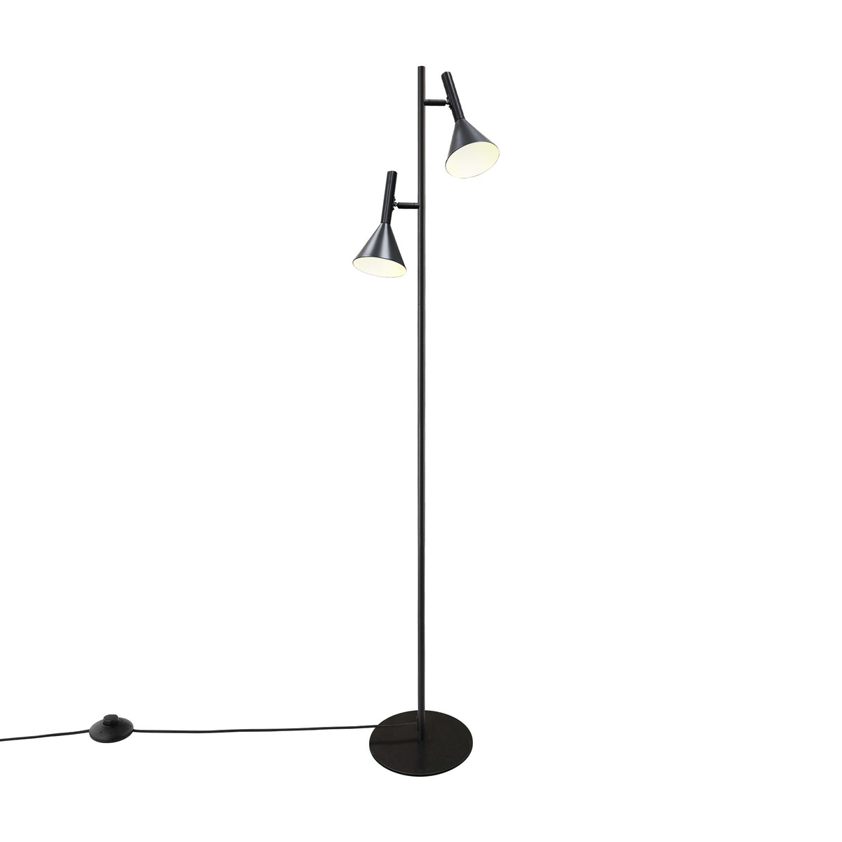 Lampadaire Kelvis noir