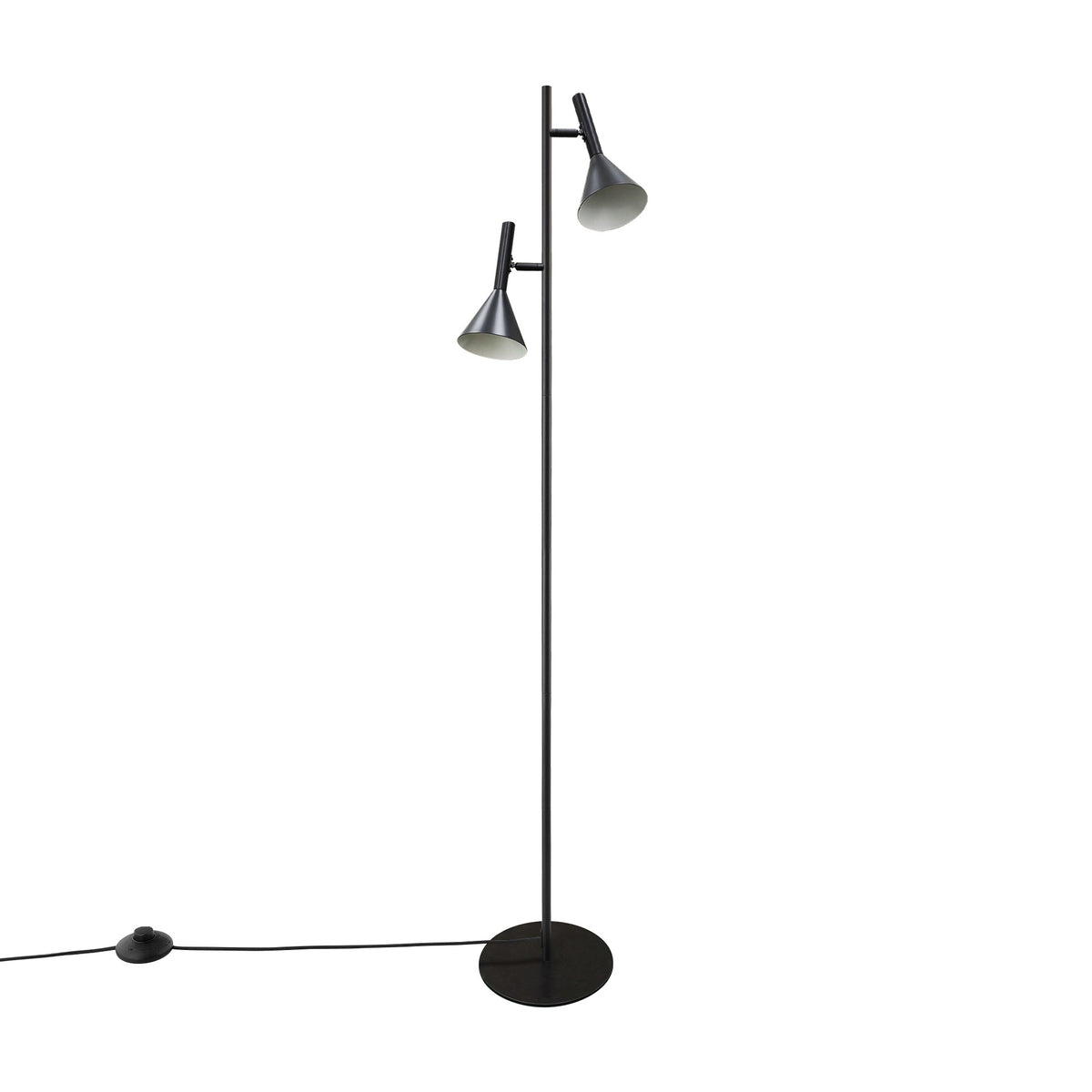 Lampadaire Kelvis noir