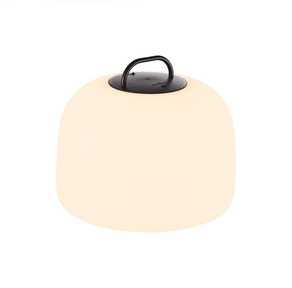 Lampe nomade d'extérieur LED Kettle To-Go 36 blanche et noire, IP65