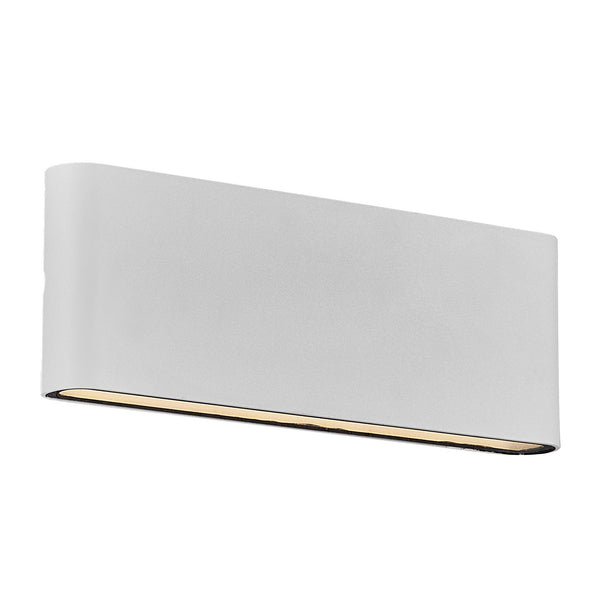Applique extérieure LED Kinver 26, verre, IP54