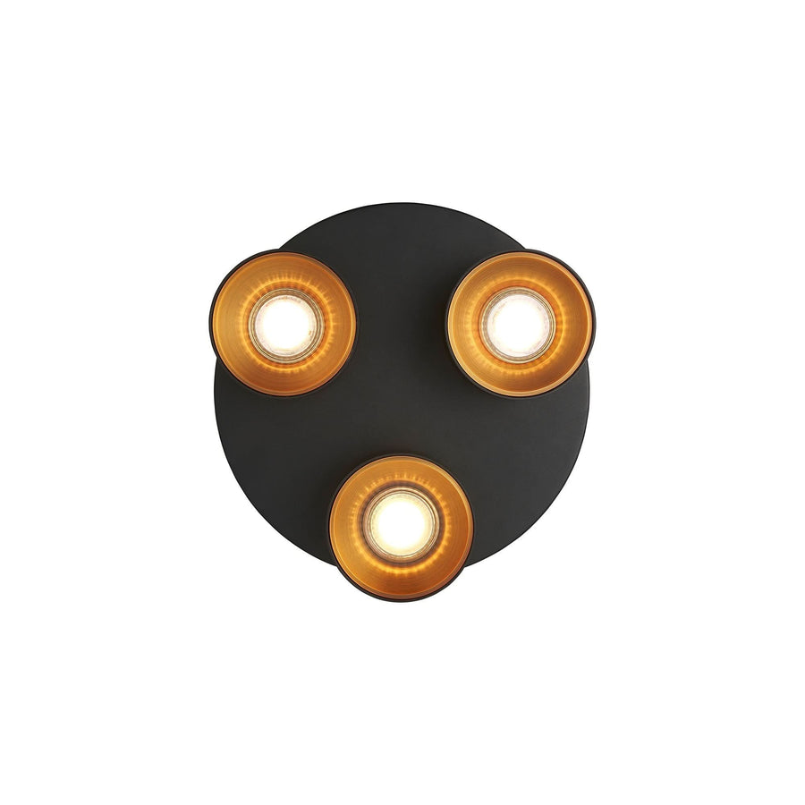Plafonnier spots Pitcher 3-Rondel