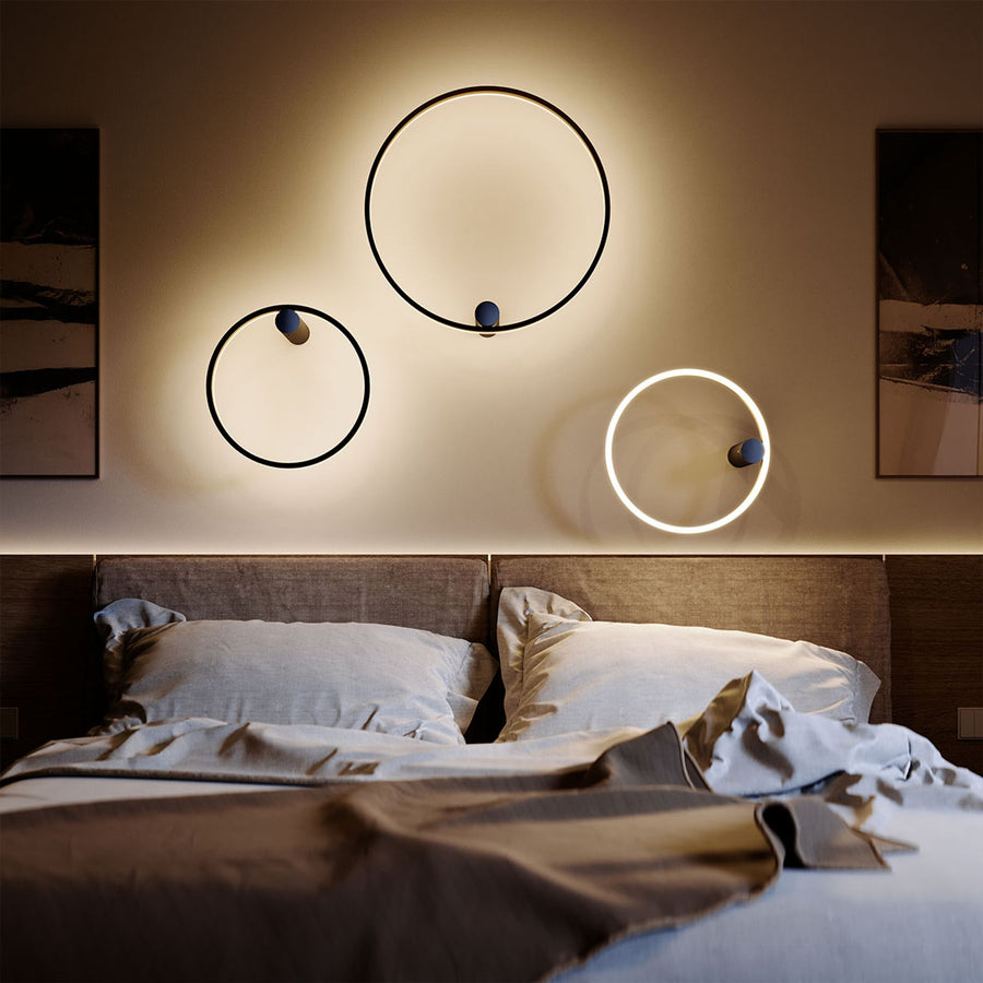 Applique et plafonnier LED Ring Air indirecte, Ø 40 cm