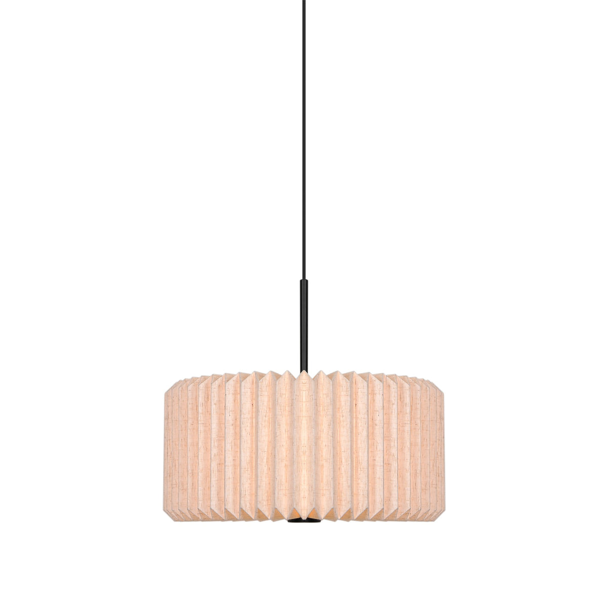 Suspension Vivienne 40 noire, tissu