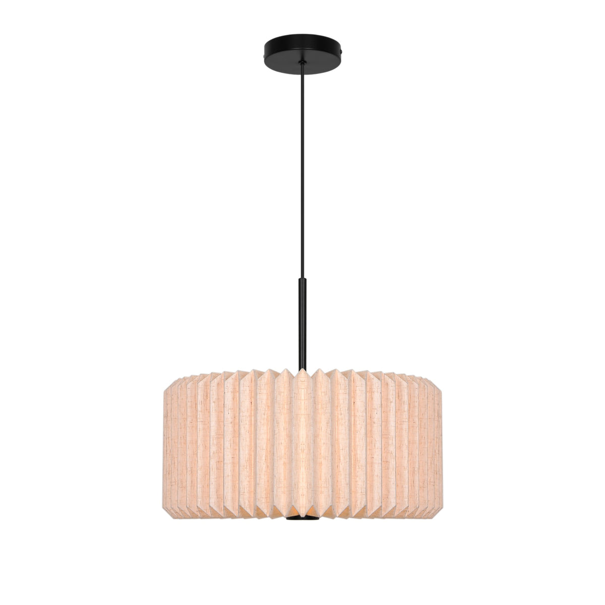 Suspension Vivienne 40 noire, tissu
