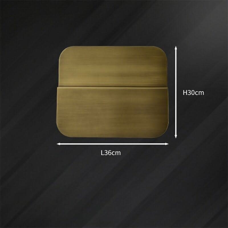 Schéma de dimensions du modèle rectangulaire indiquant une hauteur de 30 cm et largeur 36 cm.