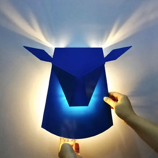 LED-Wandleuchte in Hirschform | Hory