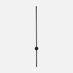 Moderne Design-Wandleuchte für das Wohnzimmer in Schwarz und Gold | Gravity