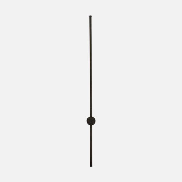 Moderne Design-Wandleuchte für das Wohnzimmer in Schwarz und Gold | Gravity