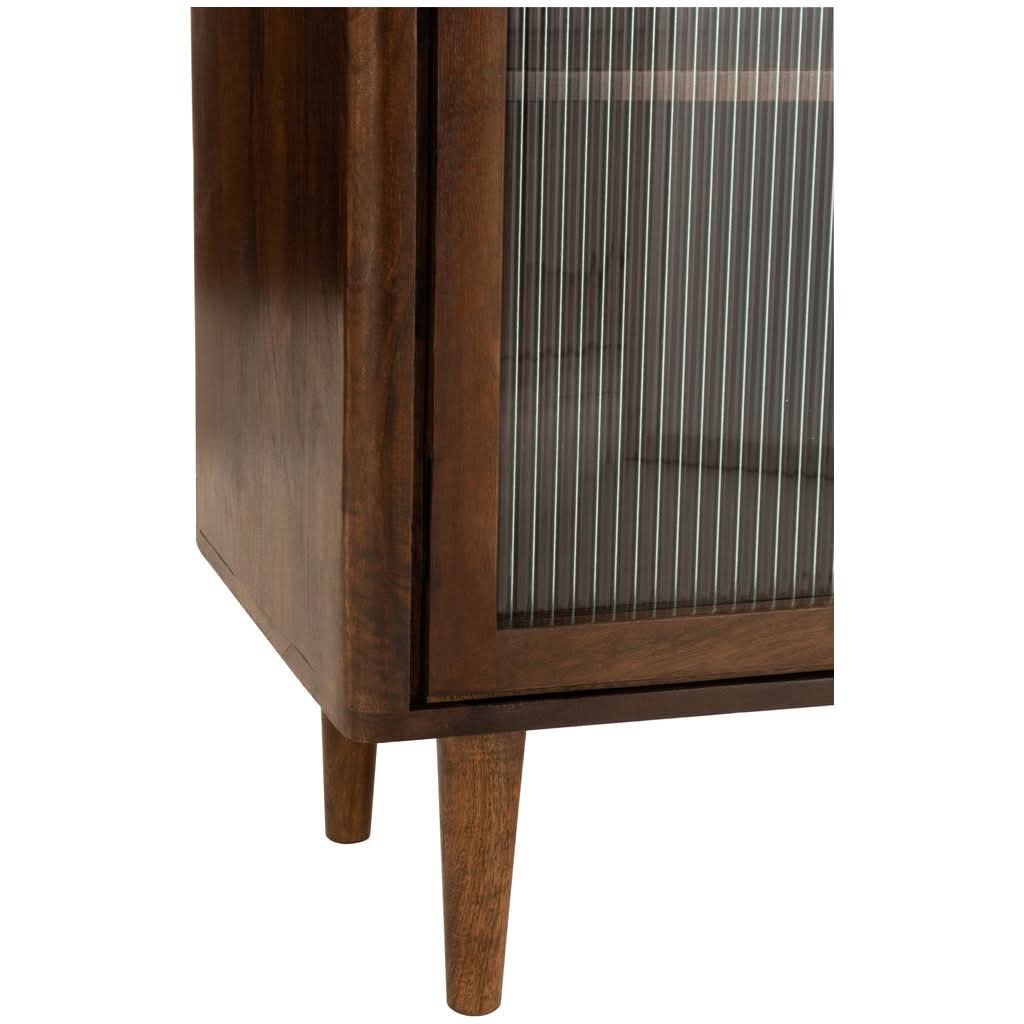 Armoire 3 Portes Bois Naturel | Jova - Designix Armoire