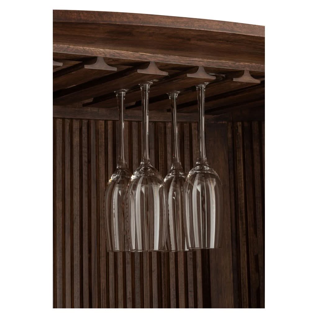Armoire Bar Bois Mangue | Dari - Designix Armoire