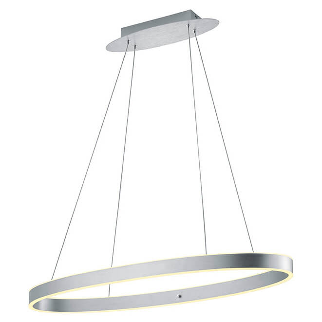 Suspension Delta aluminium, L 90 cm