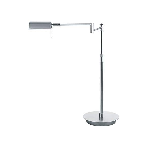 Lampe à poser Graz nickel satiné