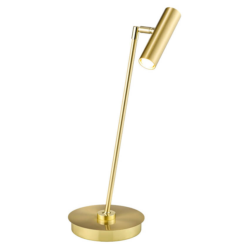 Lampe à poser Tom laiton brossé