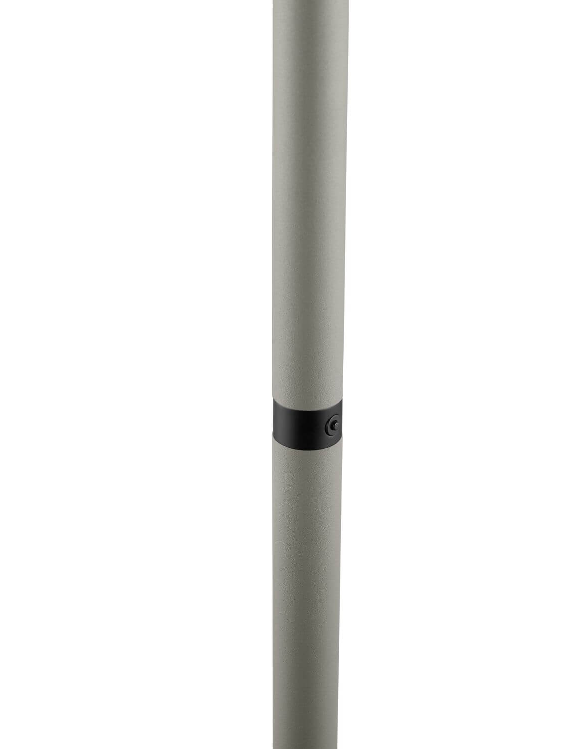 Lampadaire Evolo taupe, H 185 cm
