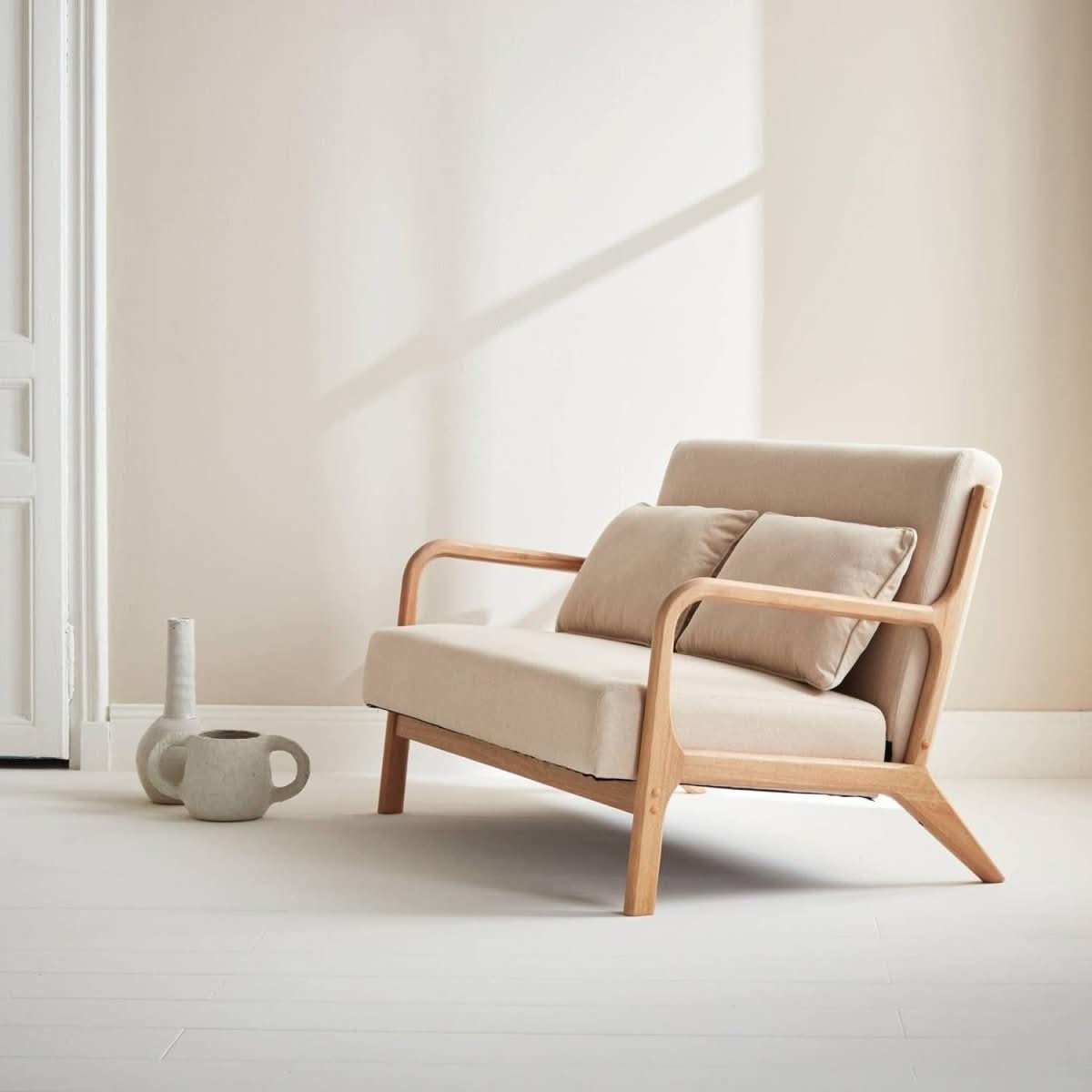 Banquette 2 Places Scandinave | Essence - Designix Banquette