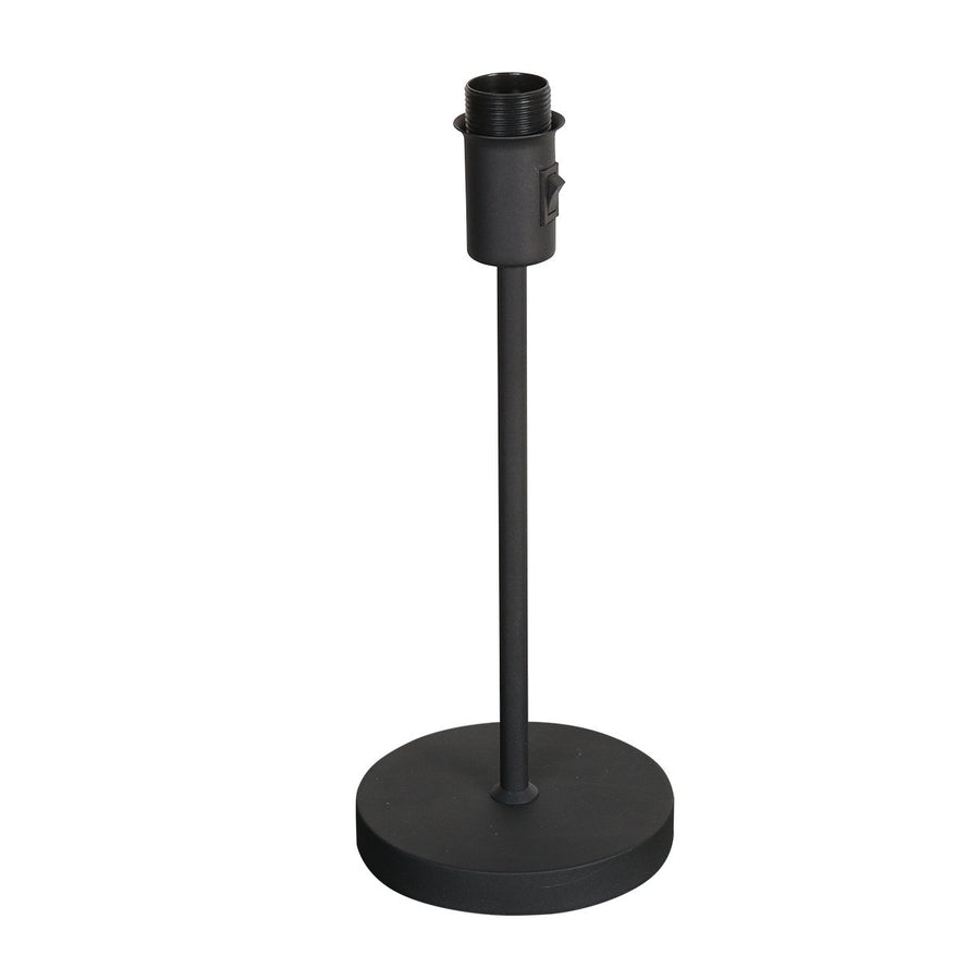 Lampe à poser Noor noir, abat-jour en liège Ø20 cm