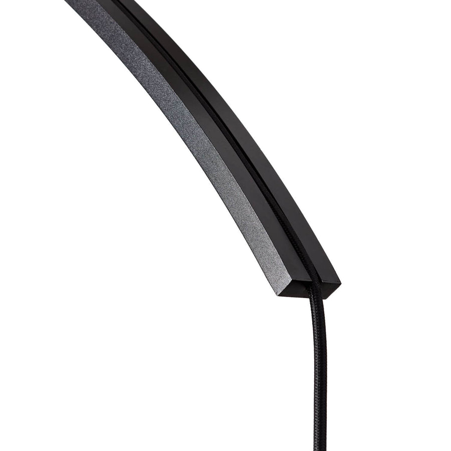 Suspension Daria noire, tissu