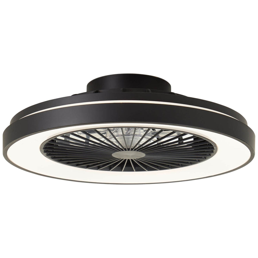 Ventilateur de plafond lumineux Mazzaro noir