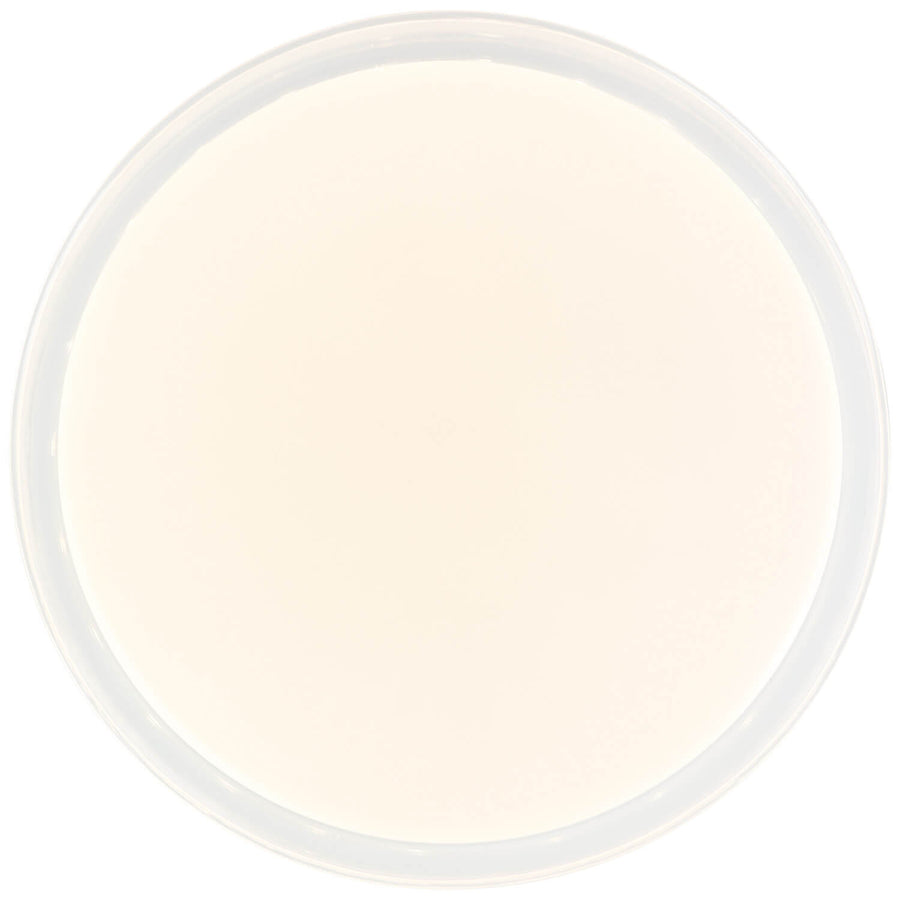 Plafonnier Leanna transparent et blanc