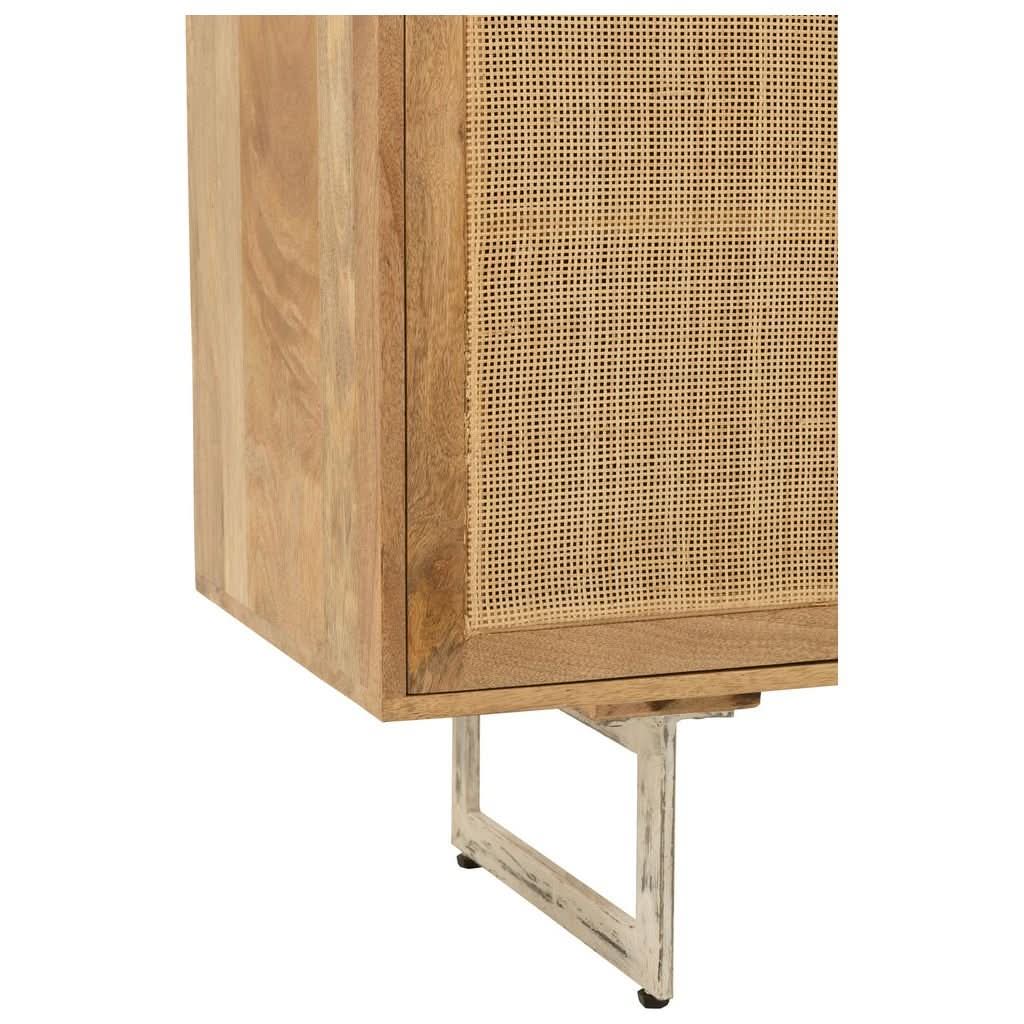 Buffet Bois Tissé Naturel | Xyla - Designix Buffet