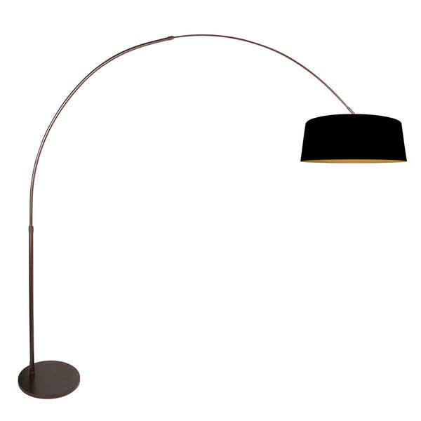 Stehlampe Luma-Dark braun