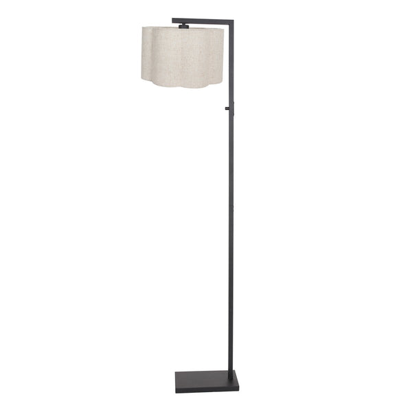 Lampadaire salon | FloraWave Noir Ø30 cm