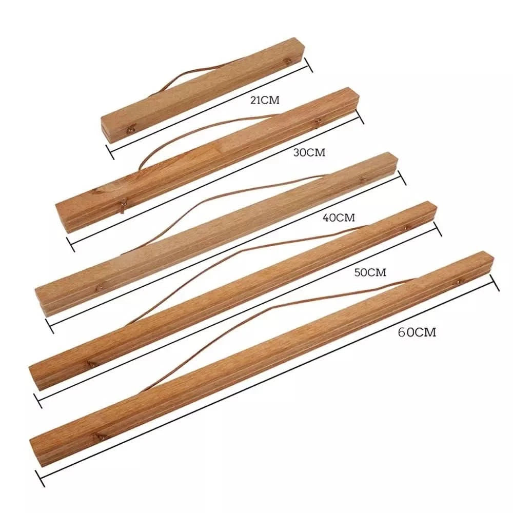 Cadre Photo Suspendu Magnétique | ArtFlex - Designix Cadres Tableaux Bois de Teck 21cm