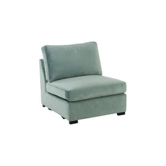 Modernes Samtsofa in Minze | Tarn