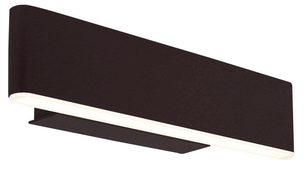 Applique murale LED Nicoletta 1 marron