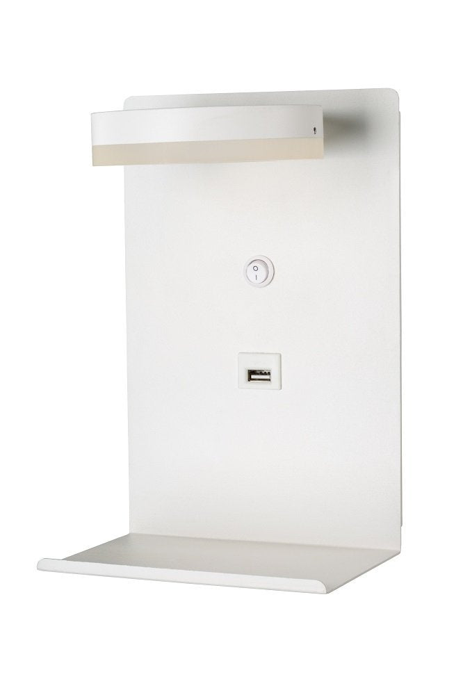 Applique murale LED Compact blanche
