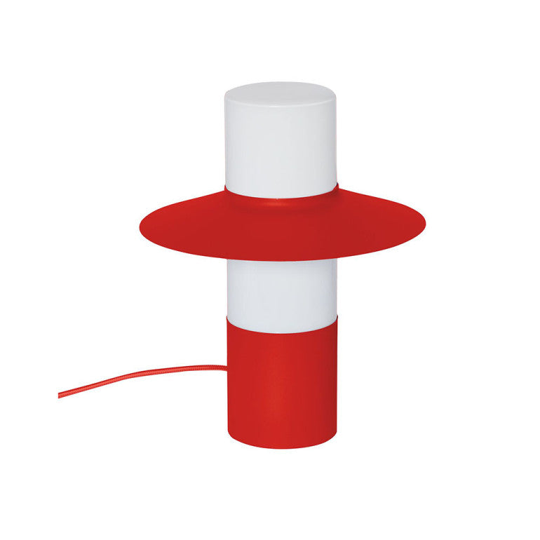 Lampe à poser CAPONIO ST Rouge orange