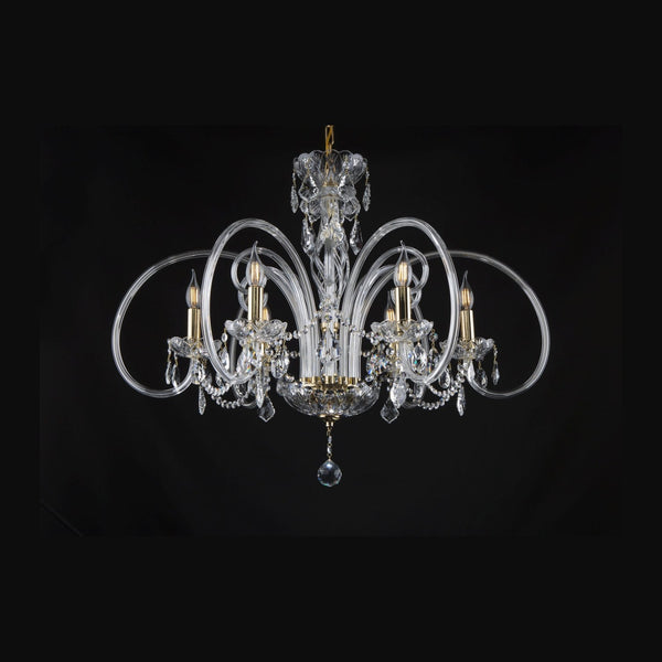 Moderner Kristall-Kronleuchter EL442602PB
