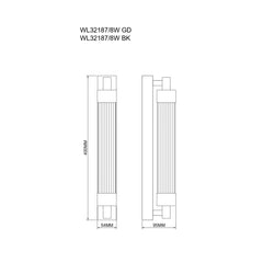 Luminaire extérieur | Kalia Noire