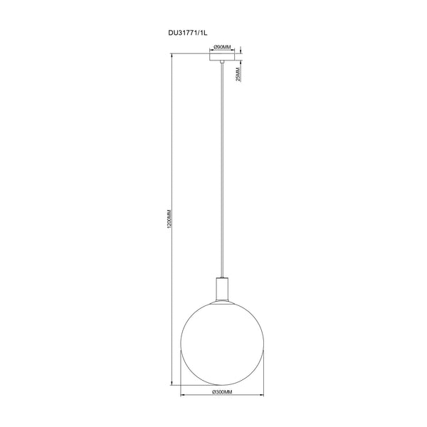 Suspension luminaire | Nua Noire