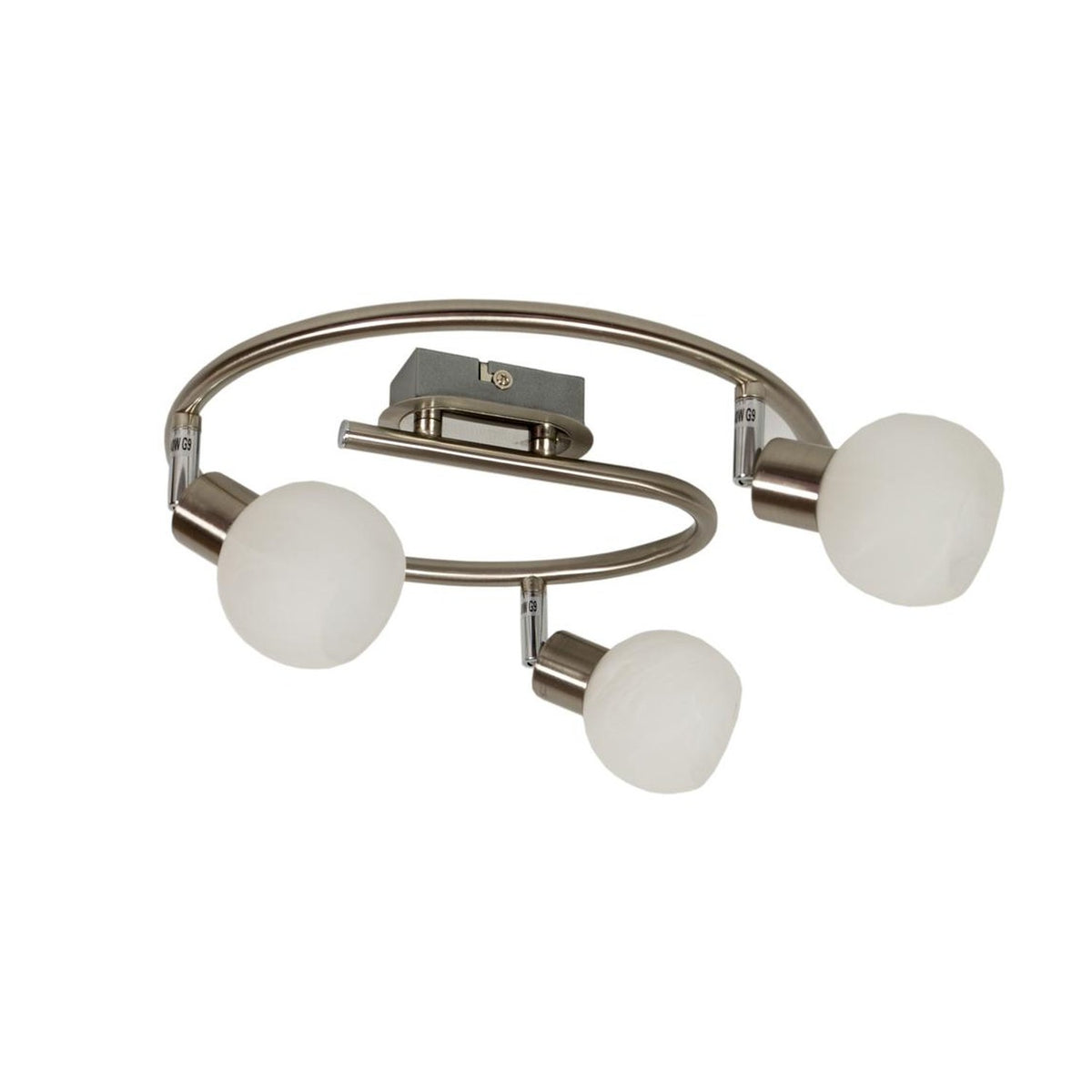 Luminaire plafonnier | Alabaster Nickel