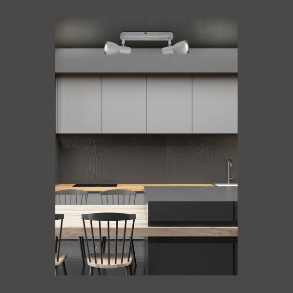 Luminaire plafonnier | Picardo Gris