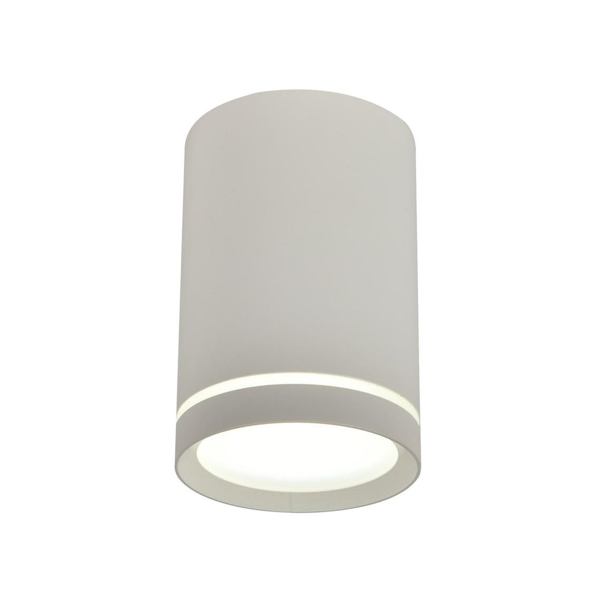 Plafonnier Tuba blanc mat