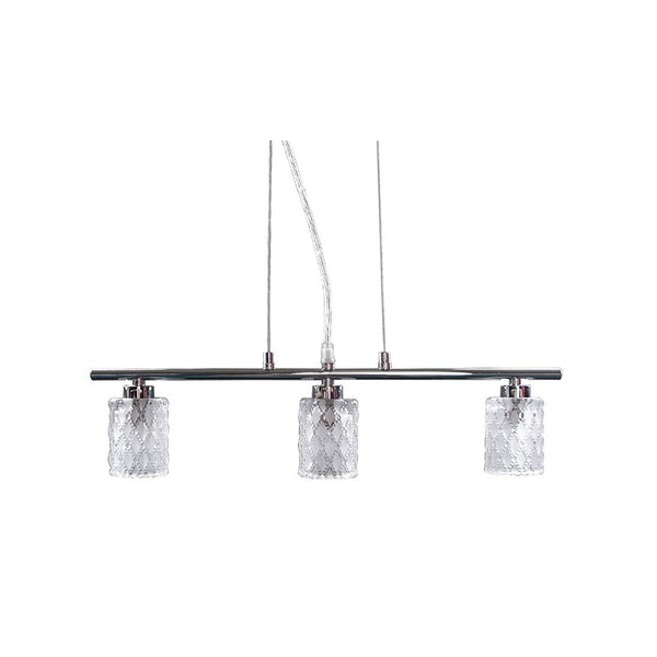 Suspension luminaire | Berta Chromée