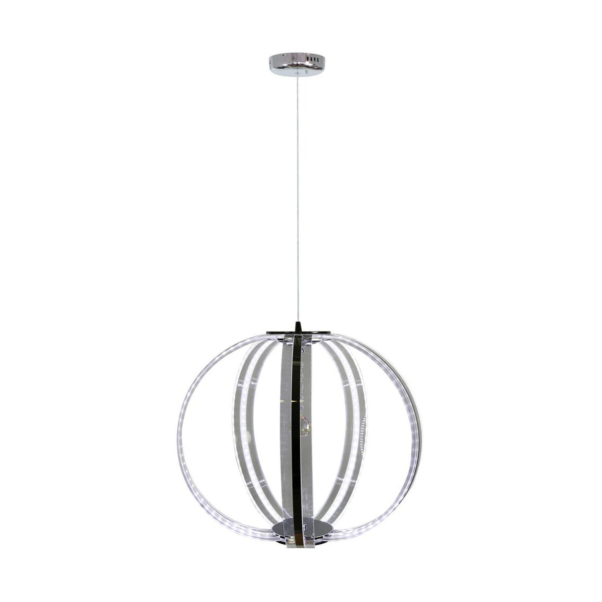 Suspension LED Cansas transparente